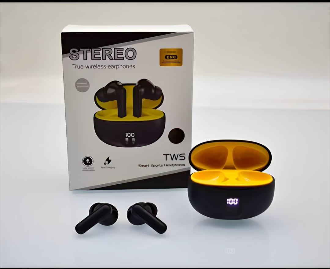 TWS In-Ear Stereo Gaming Earbuds with Display &amp; Bluetooth