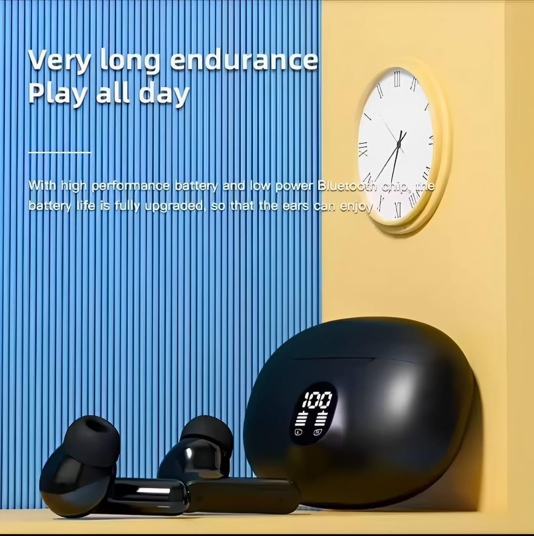 TWS In-Ear Stereo Gaming Earbuds with Display &amp; Bluetooth